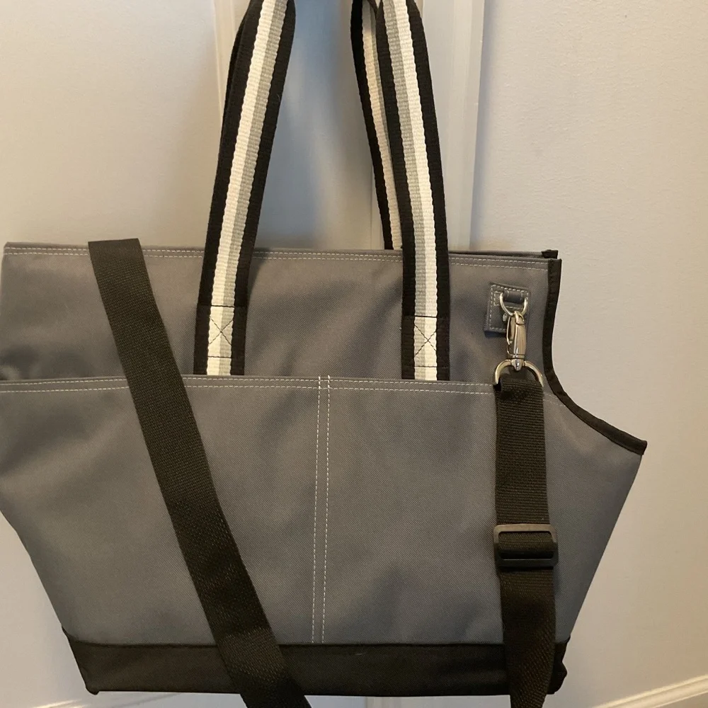 Super chic pet carrier - custom made and never used!